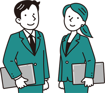 より高度な課題には、各分野のエキスパートを派遣します。