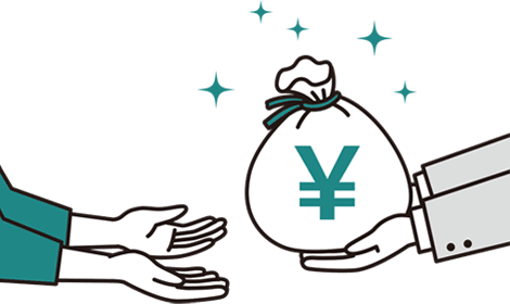 「無担保・無保証人」のマル経融資をはじめ、 商工会ならではの有利な融資制度があります。